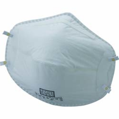 バイリーンクリエイト（株） X-7502 バイリーン　使い捨て式防じんマスクＤＬ２　Ｘ－７５０２オイルミスト対応　１０枚入