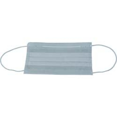 日本中山 TRUSCO  TEM1L-100 ＴＲＵＳＣＯ　作業用マスク（耳掛けタイプ）１層　　（１００枚入）