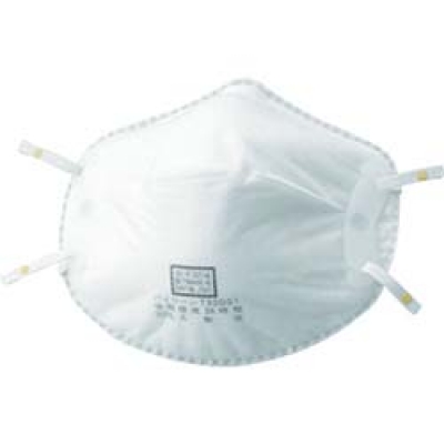 日本中山 TRUSCO  T33-DS1 ＴＲＵＳＣＯ　使い捨て式防じんマスク　ＤＳ１　１０枚入