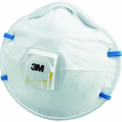 美国 3M  安全衛生製品事業部 8805 DS2 ３Ｍ　使い捨て式防じんマスク　８８０５　ＤＳ２　　排気弁付き　（１０枚入）