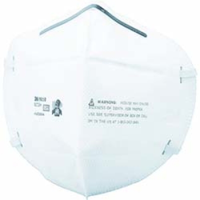 美国 3M  安全衛生製品事業部 9010 N95 ３Ｍ　折りたたみ式防護マスク　９０１０　Ｎ９５　　（５０枚入）
