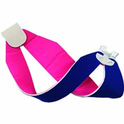 （株）グリーンクロス 6121710205 グリーンクロス　ヘルバンド９０セパレートタイプ　蛍光ピンク／濃紺