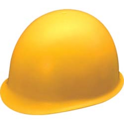 ユニット（株） 377-16YE ユニット　ヘルメットＭＰ型（飛・墜・電）黄　ＰＣ
