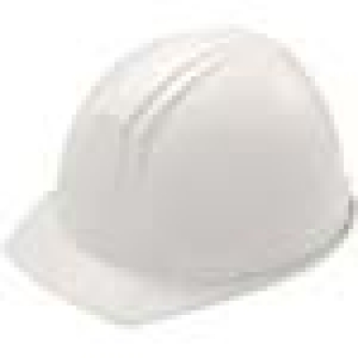 （株）谷沢製作所 0169-FZ-W タニザワ　ＡＢＳ製ヘルメット（前ひさし・溝付型）ＥＰＡ付　白