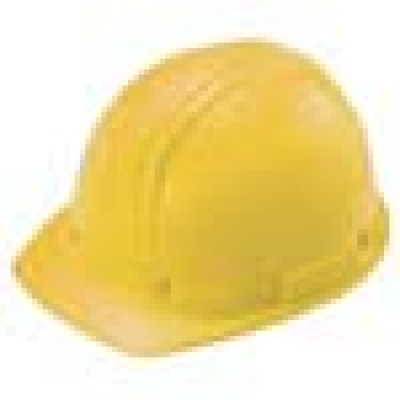 （株）谷沢製作所 ST-179EPZ（Y） タニザワ　軽量型ヘルメット（前ひさし・溝付型）　黄