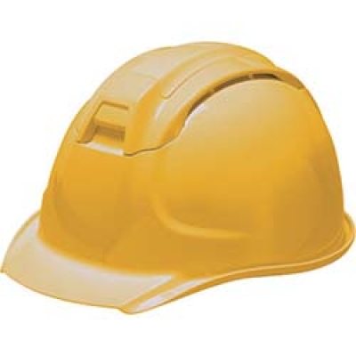 ＤＩＣプラスチック（株）安全資材営業部 SYA-WV-Y ＤＩＣ　ＳＹＡ－ＷＶ型ヘルメット　黄