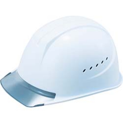 （株）谷沢製作所 1610-EZV-V2-W3-J タニザワ　ヘルメット（透明ひさしタイプ・通気型）