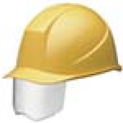 日本绿安全 MIDORI SC-11BSRA-KP-Y ミドリ安全　ＡＢＳ製ヘルメット　スライダー面付