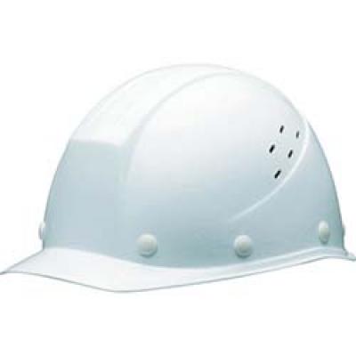 日本绿安全 MIDORI SC-11FVHRA-KP-W ミドリ安全　ＦＲＰ製ヘルメット　遮熱タイプ　通気孔付