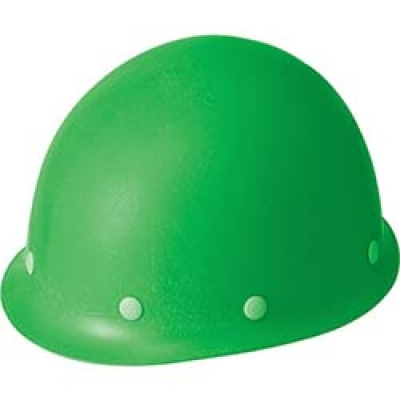 ユニット（株） 377-10GR ユニット　ヘルメットＭＰ型（飛・墜）グリーン　特殊ＦＲＰ