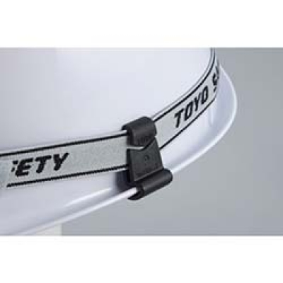 （株）トーヨーセフティー NO.88-T トーヨーセフティ　ヘルメット取付用ゴーグルクリップ　ミゾ付き用　２個入