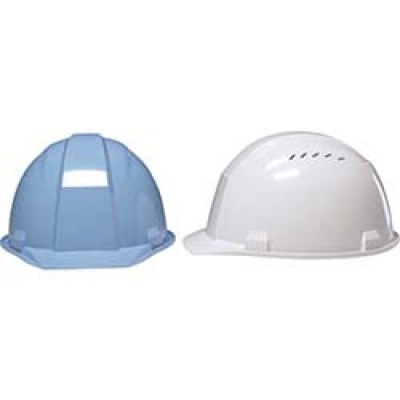 ＤＩＣプラスチック（株）安全資材営業部 A-01V-B KP ＤＩＣ　Ａ－０１Ｖ型ヘルメット　青　ＨＡ１内装ＫＰ付