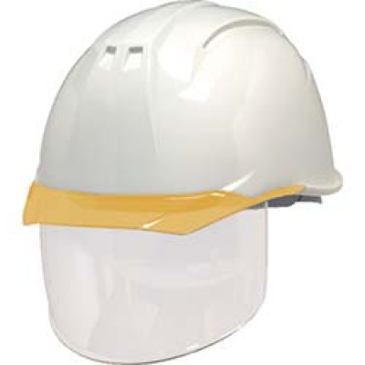 O KP ＤＩＣ　ＡＰ１１－ＣＳ型ヘルメット　白／オレンジ　ＫＰ付