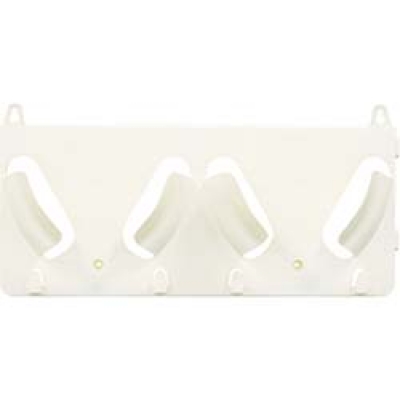 （株）谷沢製作所 822N-IV タニザワ　ヘルメットラック　エコラック　２個掛け用（アイボリー）