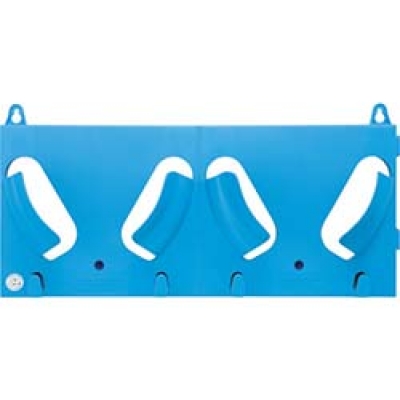 （株）谷沢製作所 822R タニザワ　エコラック　２個掛け　ブルー