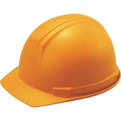 （株）谷沢製作所 0169-JZ-Y2-J タニザワ　ＡＢＳ製ヘルメット（前ひさし・溝付型）ＥＰＡ付　黄