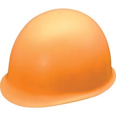 ユニット（株） 377-15OR ユニット　ヘルメットＭＰ型（飛・電）オレンジ　ＰＣ