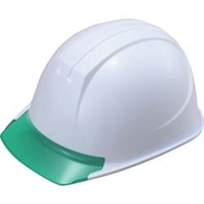 （株）谷沢製作所 161JZVV3W3 タニザワ　エアライト搭載ヘルメット（ＰＣ製・透明ひさし型）