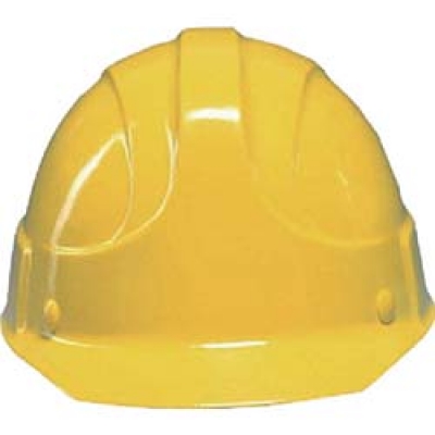 ＤＩＣプラスチック（株）安全資材営業部 SF-1（Y） ＤＩＣ　ＳＦ－１型ヘルメット　黄
