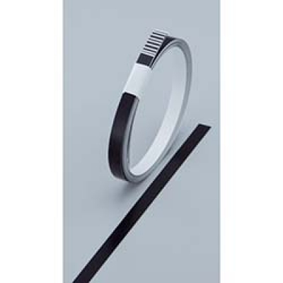 （株）日本緑十字社 235313 緑十字　ヘルメット用ラインテープ　黒　１０幅×７００ｍｍ　１０本組　無反射