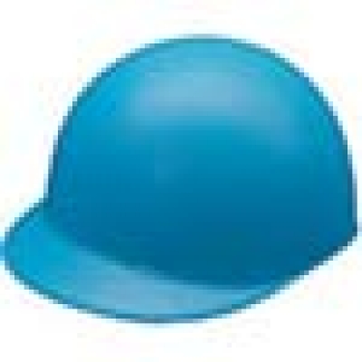 （株）谷沢製作所 164-E2Z2-B タニザワ　ヘルメット（耐電型野球帽タイプ）　青