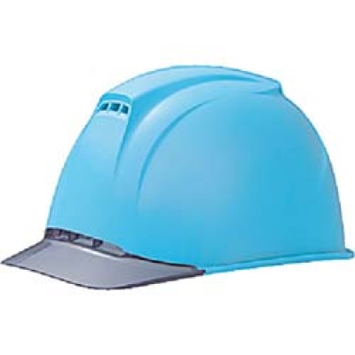 （株）谷沢製作所 1830FZ-V2-B タニザワ　ヘルメット（透明ひさし・高通気性型）　青