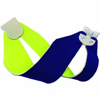 （株）グリーンクロス 6121710203 グリーンクロス　ヘルバンド９０セパレートタイプ　蛍光イエロー／紫