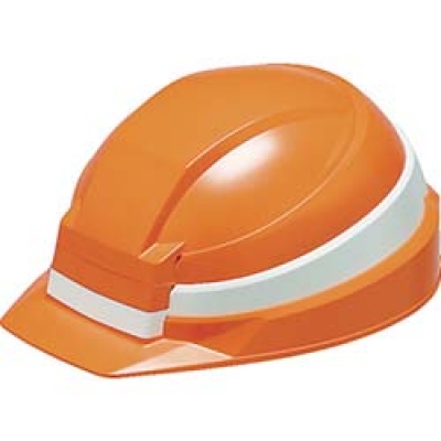 W KP ＤＩＣ　折りたたみヘルメット　ＩＺＡＮＯ　オレンジ　白　ＫＰ