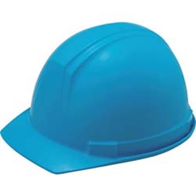 （株）谷沢製作所 0169-JZ-B1-J タニザワ　ＡＢＳ製ヘルメット（前ひさし・溝付型）ＥＰＡ付　青