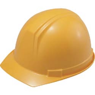 （株）谷沢製作所 0169-EZ-Y2-J タニザワ　ＡＢＳ製前ひさし型ヘルメット　黄