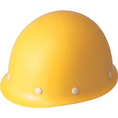 ユニット（株） 377-09YE ユニット　ヘルメットＭＰ型（飛）黄　特殊ＦＲＰ