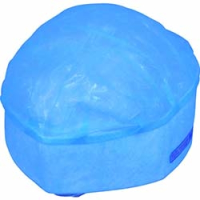 （株）トーヨーセフティー NO.76-A トーヨーセフティ　ヘルメット用使い捨てインナー　カミーボ（ハーフキャップ型）