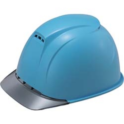 （株）谷沢製作所 1830-FZ-V2-B4-J タニザワ　ヘルメット（透明ひさし・高通気性型）　青