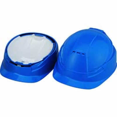 （株）トーヨーセフティー NO.105-RB トーヨーセフティ　ＴＯＹＯ　作業用防災用折りたたみヘルメットＢＬＯＯＭ３　ＭＯＶＯ　ロイヤルブルー