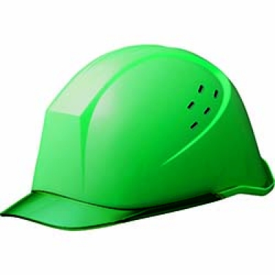 GN ミドリ安全　女性用ヘルメット　ＬＳＣ－１１ＰＣＬＶ　α　グリーン／グリーン