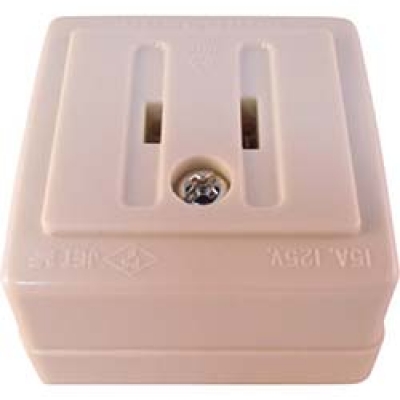 日本明工 MEIKO  MR2770W 明工　角形コンセント（送り端子なし）