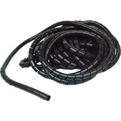 日本中山 TRUSCO  TSP24BK ＴＲＵＳＣＯ　スパイラルチューブ　１０ｍ　結束径Φ２０．０～１００．０　黒