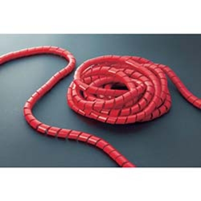 日本中山 TRUSCO  TSP10R ＴＲＵＳＣＯ　スパイラルチュ－ブ１０ｍ結束径φ７．５～３０．０赤