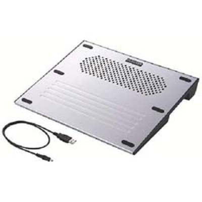 日本 ELECOM  SX-CL07SV エレコム　ノートパソコン用冷却台「冷え冷えクーラー」シルバー