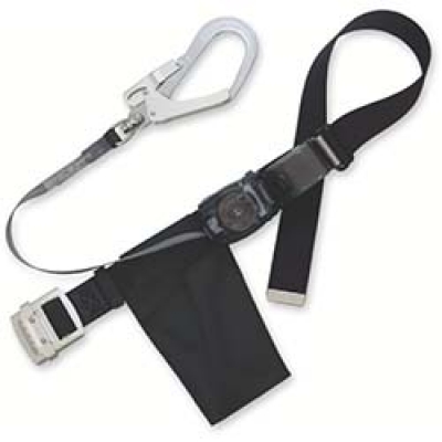 藤井電工（株） RL-593K-BLK-BP ツヨロン　リトラ安全帯　黒色　軽量型　回転フック付