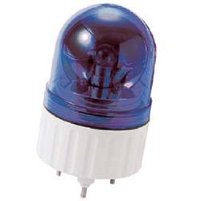 ユニット（株） 882-41B ユニット　超小型電球回転灯ＡＣ１００Ｖ青