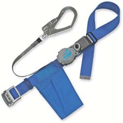 藤井電工（株） TRN599KBL4BP ツヨロン　２ＷＡＹリトラ安全帯　青色　回転フック付
