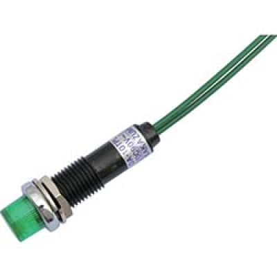 DC100V-G サカズメ　ＬＥＤ表示灯　ＤＡ－１０ＴＰＬ　（ＡＣ／ＤＣ１００Ｖ接続）Φ１０　緑