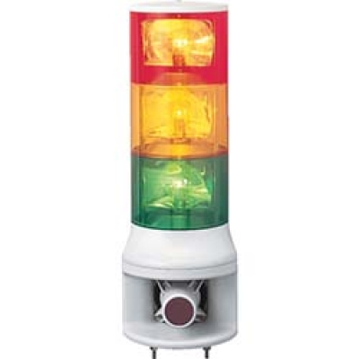 （株）パトライト RHE200Y（Y） パトライト　ＲＨＥ型　ＬＥＤ小型回転灯　Φ１００　黄