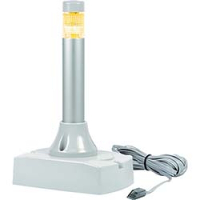 （株）日惠製作所 VL02P-100FXN ＮＩＫＫＥＩ　ＦＡＸ着信表示機　ニコＦＡＸ　ＶＬ０４Ｓ型　ＬＥＤ回転灯　２２パイ　２段階点滅