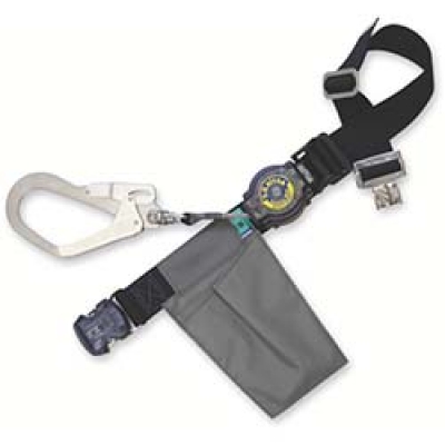 藤井電工（株） SRL-OT593K-BLK-BP ツヨロン　ＳＲリトラ安全帯　黒色　軽量型　ワンタッチバックル付　回転フック付
