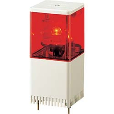 （株）パトライト KJS-102-R パトライト　キュービックタワー　小型積層回転