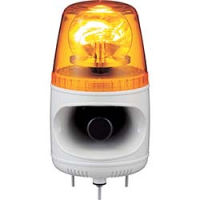 日本施耐德 proface   AHMCK-100Y-E シュナイダー　アローシリーズ　黄　回転灯＋メロディーアラーム（１６音）　１００Ｖ