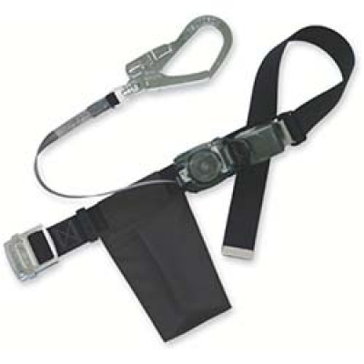 藤井電工（株） RN-599K-BLK-BP ツヨロン　リトラ安全帯　黒色　回転フック付
