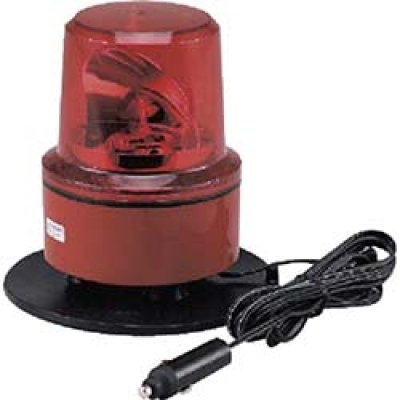 ユニット（株） 883-10 ユニット　車載用中型パワーＬＥＤ回転灯赤マグネット　ＤＣ２４Ｖ